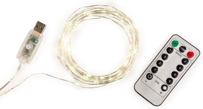 Kikkerland Fairy Lights Met Afstandsbediening (10 Meter)