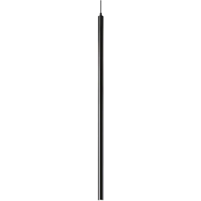 Ideal Lux Ultrathin d100 hanglamp zwart 3.000K