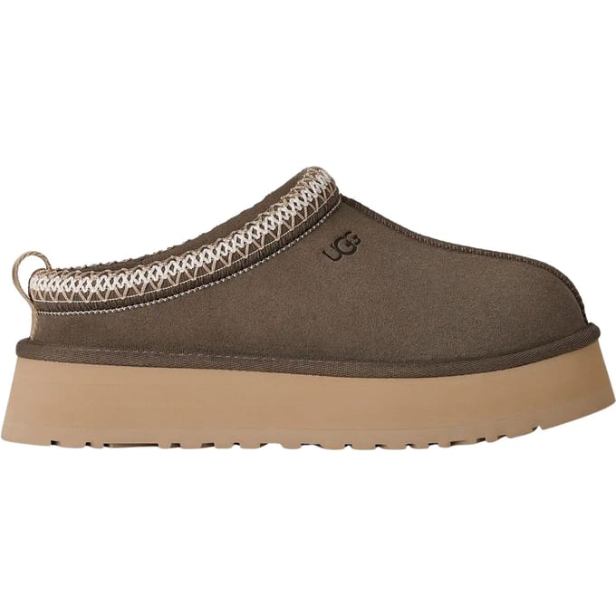 UGG Tazz Slippers en Sandalen Dames - Grijs - Maat 41 - Leer