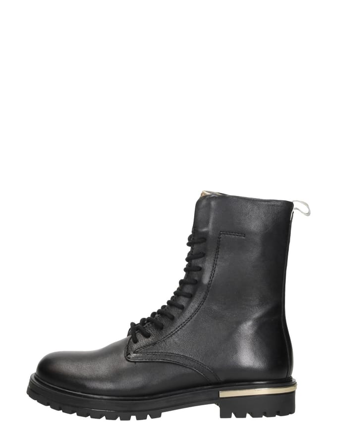 SUB55 Veterschoen hoog Veterschoen hoog - Zwart - Maat 35
