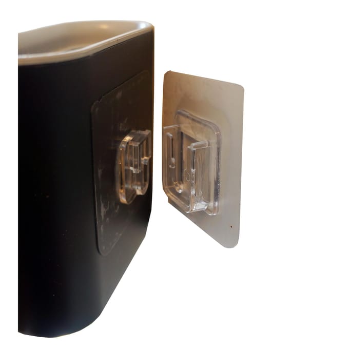 Aqua Laser siliconen toiletborstel | wc-borstel grijs