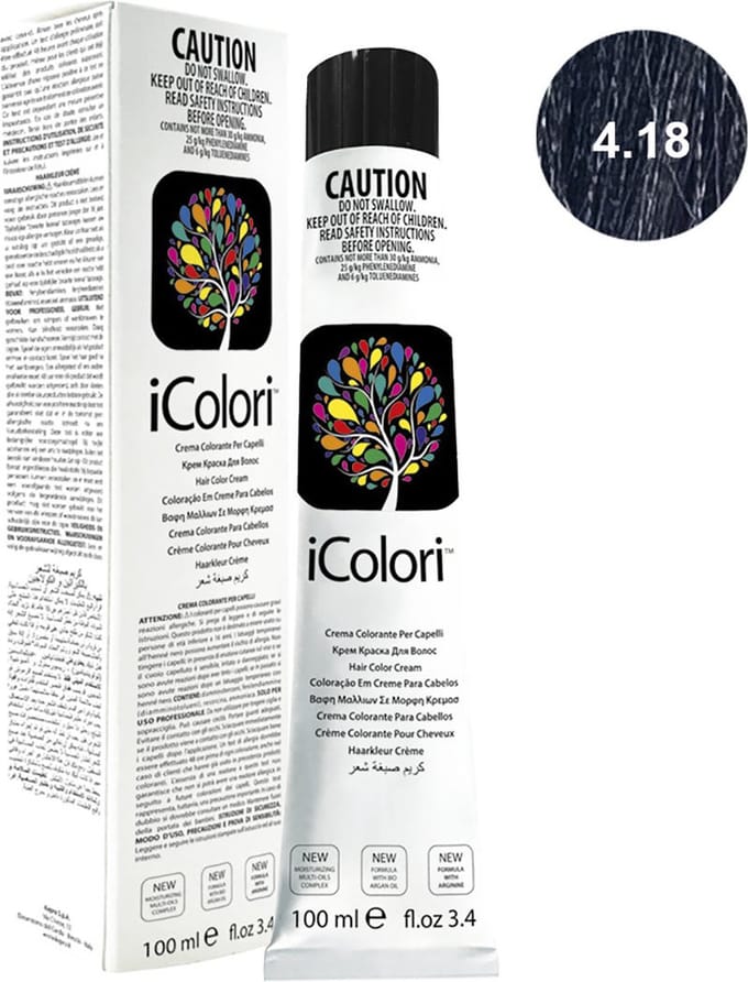iColori - iColori Color Cream 100 ml Nuance 4.18