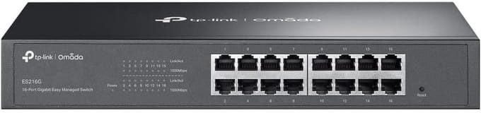 Netwerk Switch 16 Poorten Gigabit Managed - Professionele Snelheid