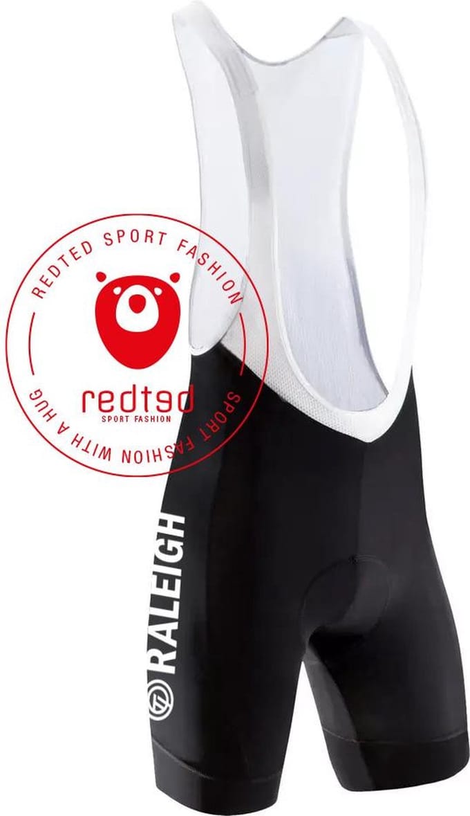 Retro Wielerbroek TI-Raleigh - REDTED -Zwart - S