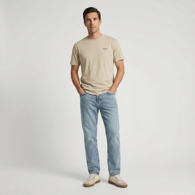 Cars Jeans T-shirt Aforty - Heren