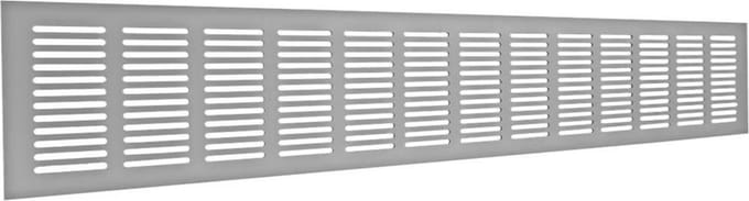 WEHA ventilatiestrip 500x100mm - aluminium (28615010)