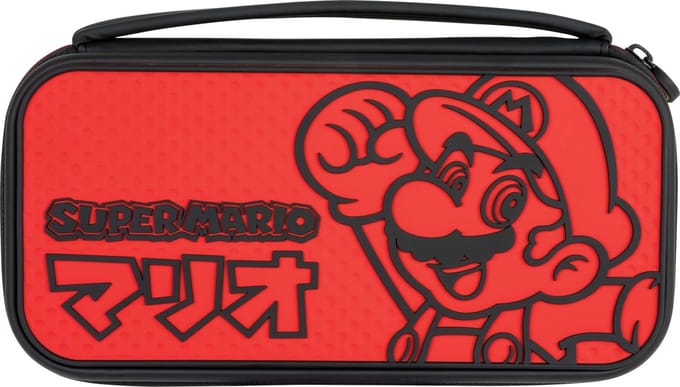 PDP Deluxe Console Case Super Mario Kana Edition - Miscellaneous Bag - Nintendo Switch