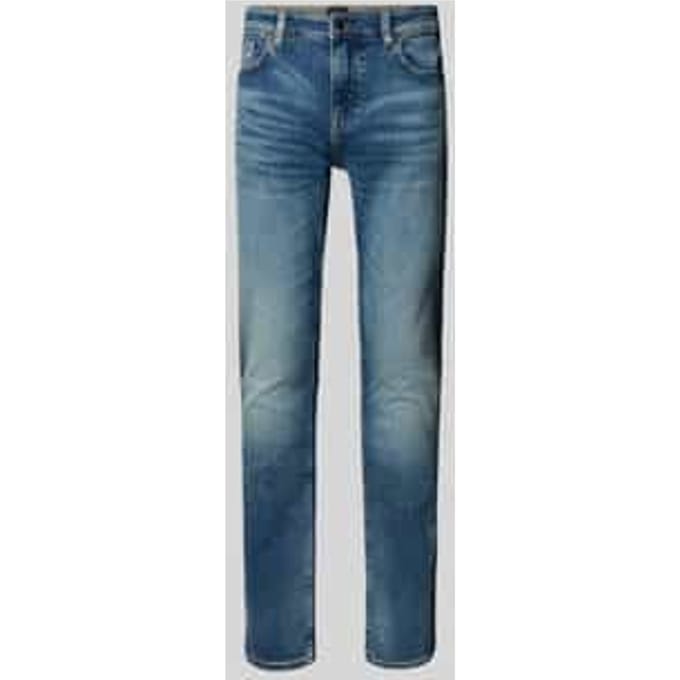 Slim fit jeans van katoenmix, model 'DELAWARE'