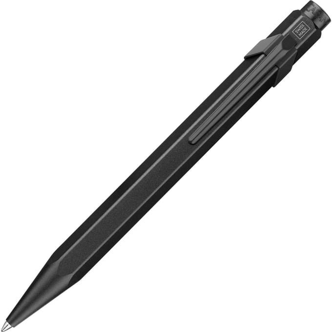 CARAN D'ACHE 849 XL BLACK CODE balpen met drukknop, zwart