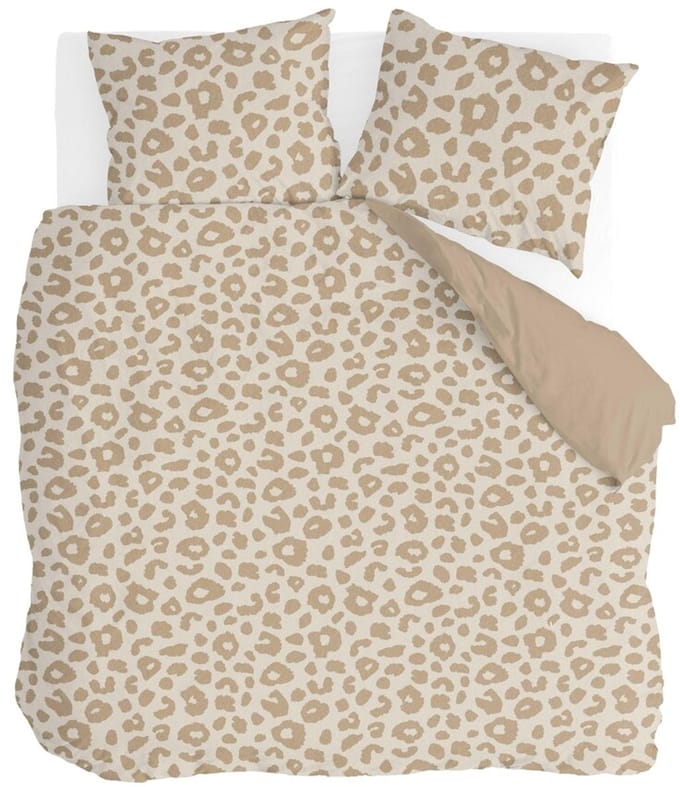 Byrklund Dekbedovertrek Animal Spots - 200x220 - 100% Polyester - Bruin / Grijs