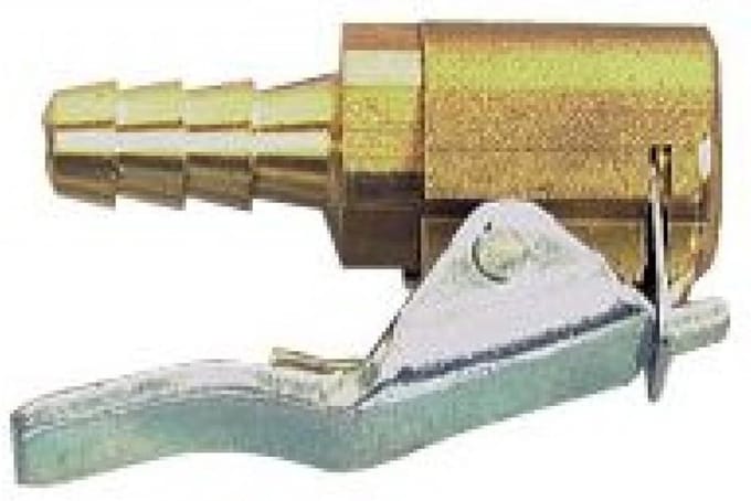 Pomp Mondstuk - Messing Connector - Bandenspanning Controleren - Type Michelin - 7 mm Slang - Messing