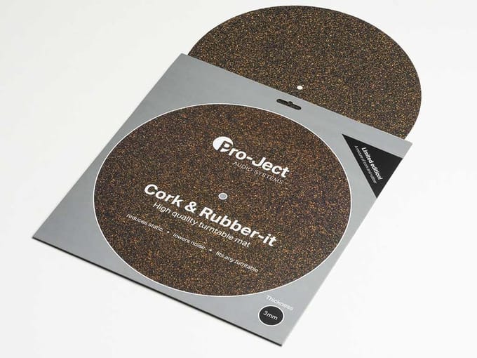 Mata korkowo-kauczukowa Pro-Ject Cork & Rubber It 3mm, Pro-Ject bruin