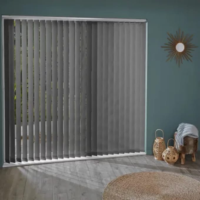 Madeco 3293 Verticale Lamellen Deluxe 5 Stuks Antraciet 8,9 X 180 Cm