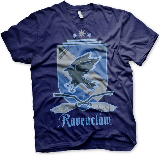 Harry Potter Heren Tshirt -2XL- Ravenclaw Blauw