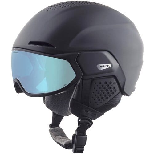Alpina Oro QV MIPS Skihelm Met Photochromic Vizier - Zwart
