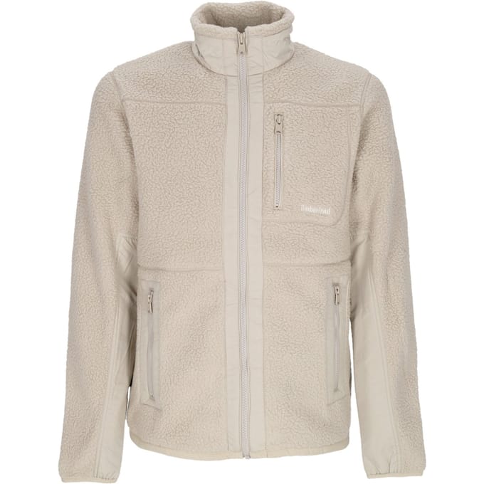 Fleecejack voor heren Mm Sherpa-fleecejack Island Fossil