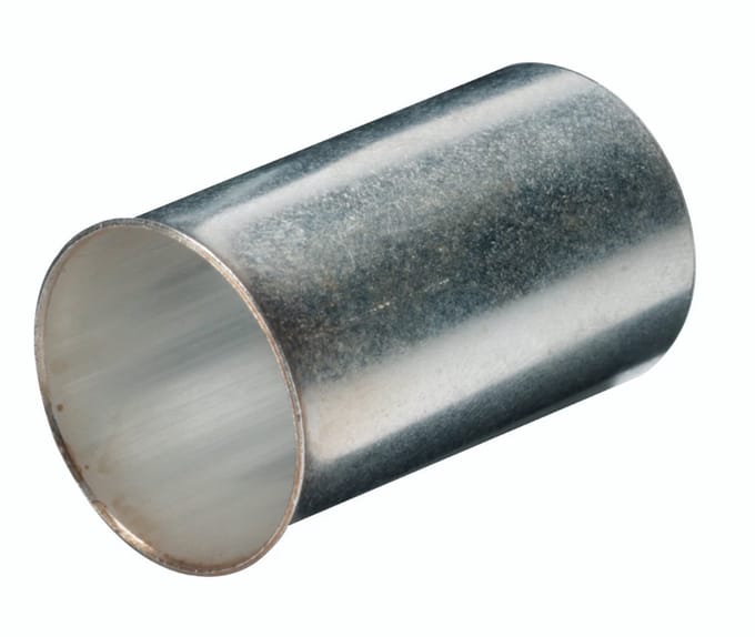 Cimco adereindhuls ongeïsoleerd 4mm² hulslengte 12mm DIN 46228 - 1000 stuks (187434)