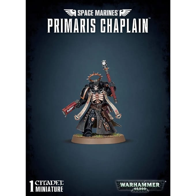 Figurine Games Workshop Warhammer 40k - Space Marine Primaris Chapelain