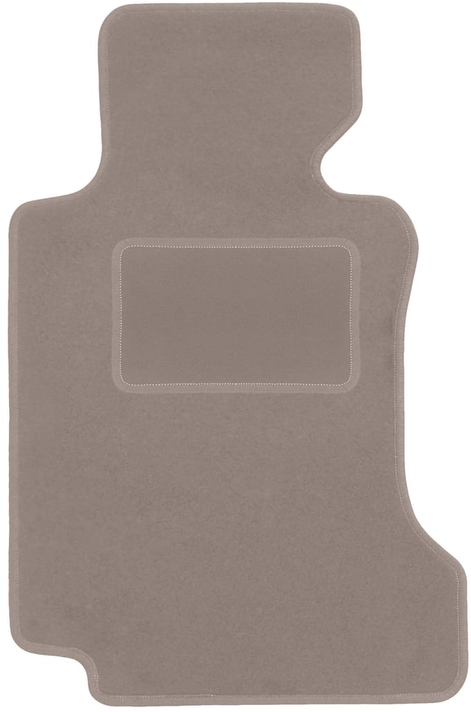 Chauffeursmat beige voor: BMW 7 E38 sedan (1994-2001)