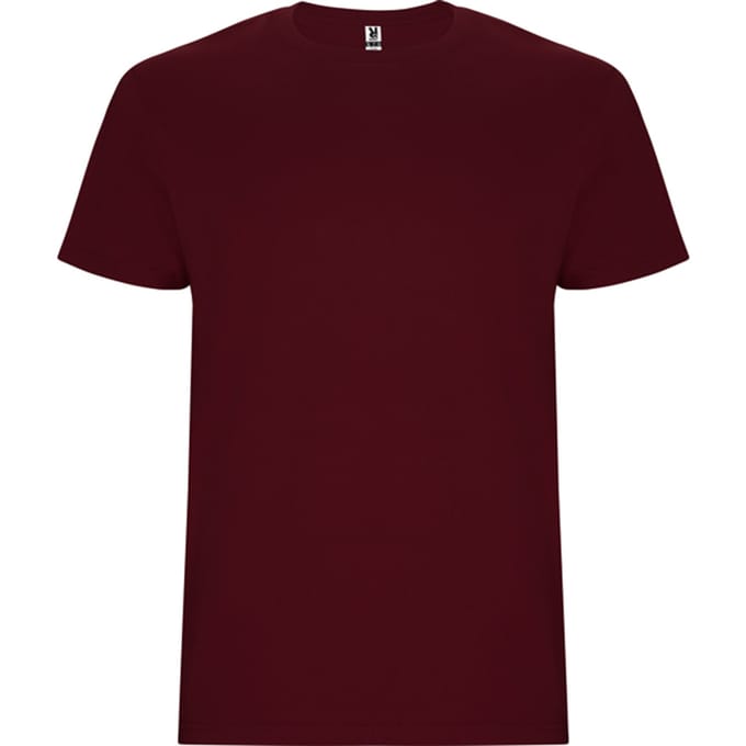 Roly Heren Stafford T-Shirt (Granaatrood)