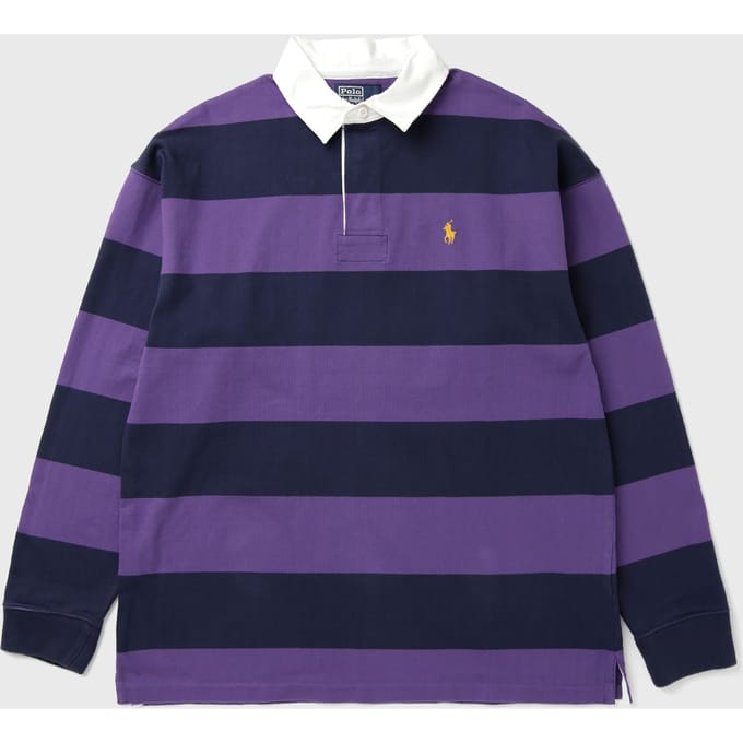 KNIT RUGBY PULLOVER