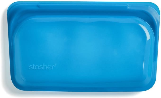 Stasher - Snack Vershoudzak 355 ml - Siliconen - Blauw