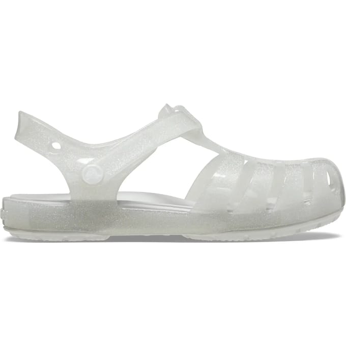 Crocs Isabella - Sandalen - Zilver Glitter - Klittenband - Croslite