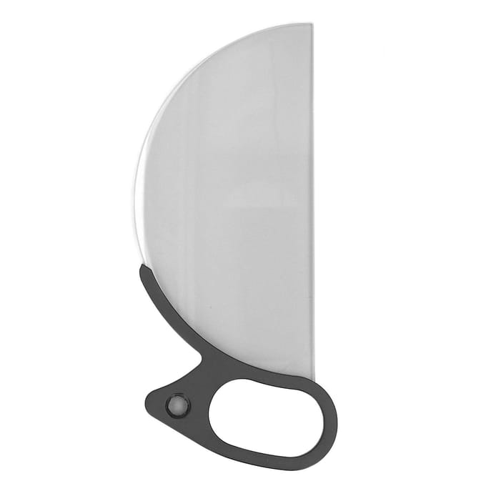 100mm Handheld Split Diopter Filter 2 graden Halfrond Optisch Glas Blur Prisma Filter voor SLR Camera white