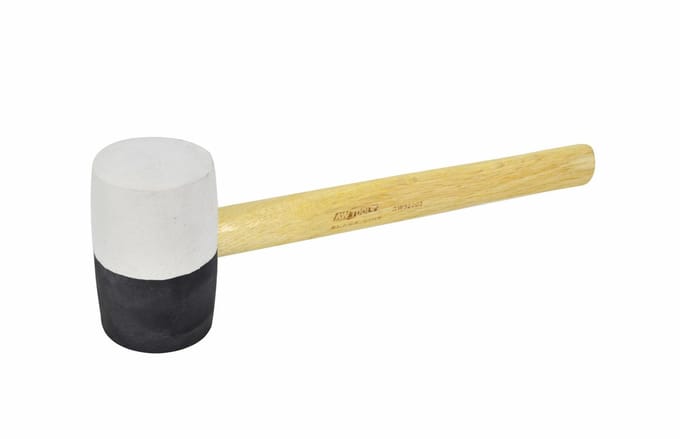 Awtools AW32205 - Rubber Hamer - 72mm - 980g - Ergonomisch