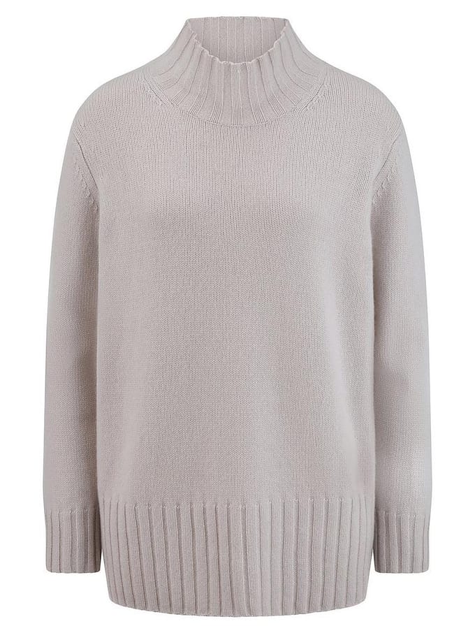 Lange trui Van Peter Hahn beige