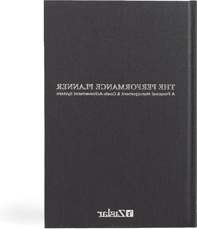 Performance Planner - Dagelijkse Planner - Doelen Stellen - Ongedateerd - 15 x 23 cm - Grijs