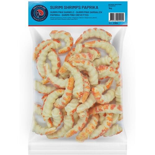 Asian Pearl Surimi Garnalen Paprika - 1 kg