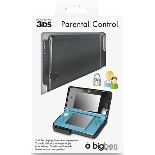 Bigben Beschermhoes Ouderlijk Toezicht Zwart 3DS