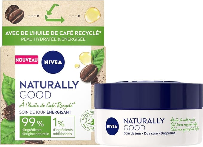 Crème Visage Jour Energisant Café Naturally Good NIVEA