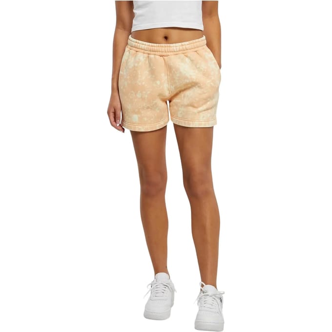 Urban Classics - Towel Washed Sweat Korte broek - XS - Oranje
