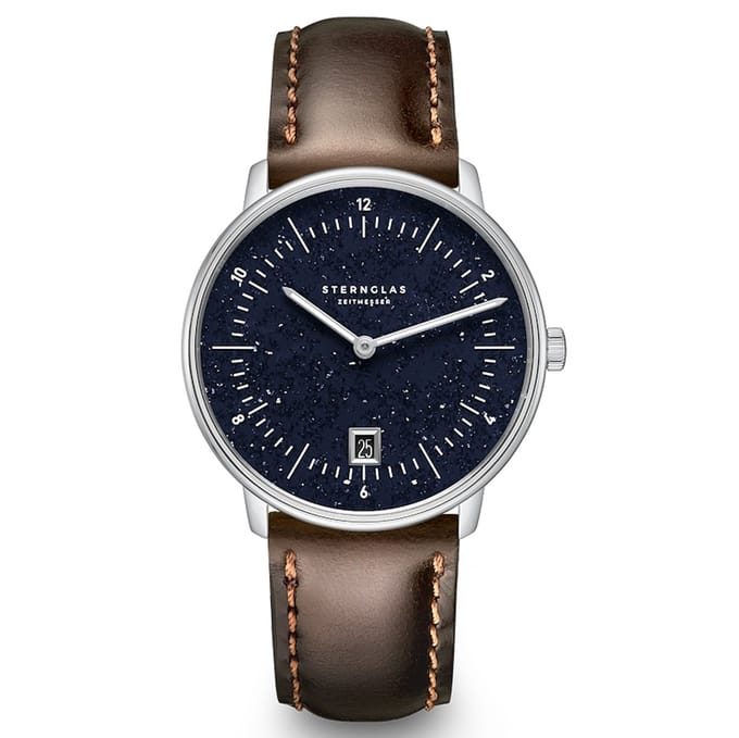 Sternglas Naos Edition Aventurine Dark Blue S01-NAN40-BR03