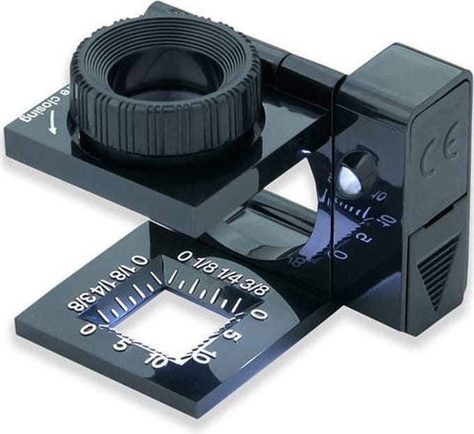 Carson Opzetloep Led 38 Mm 11,5x - 15mm Glas Zwart