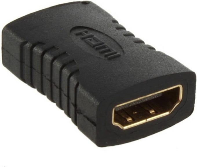 HDMI koppelstuk female - female extender verleng adapter