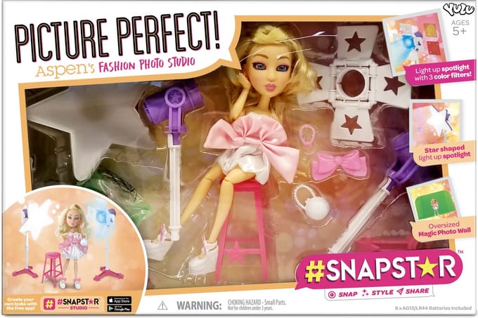 #SNAPSTAR Aspen's Fashion Foto Studio Set - Inclusief Pop