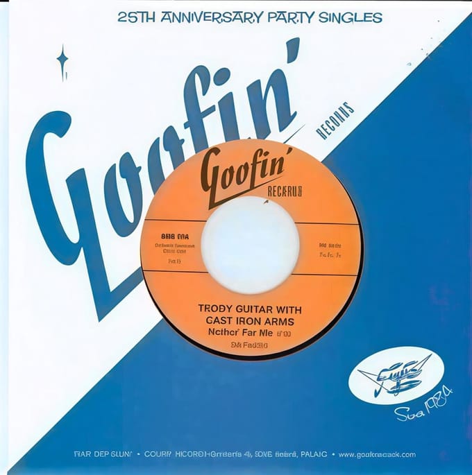 Teddy Guitar With Cast Iron Arms - Nothin' For Me (7" Single)