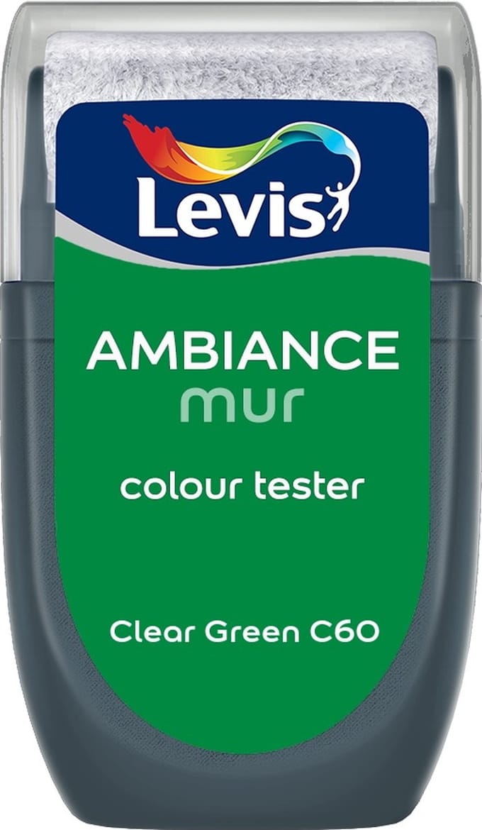 Levis - Muurverf Kleurtester Mat Mix - Clear Green C60 - Mengverf - 30 Ml