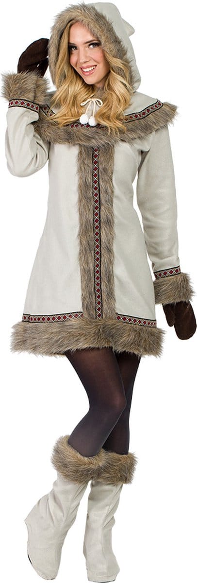 Boland - Kostuum Sedna (S) - Volwassenen - Eskimo -