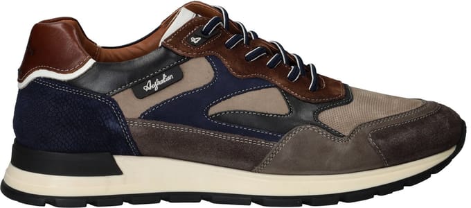 Australian Tiago Sneakers Heren - Leren Sneaker - Taupe - Maat 44