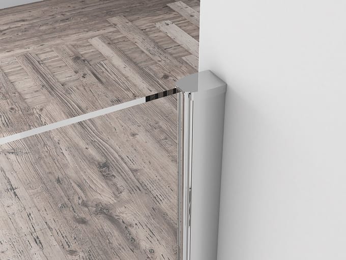 Xellanz Eco Inloopdouche 80 x 220 cm 8 mm Nano - Helder Glas/Chroom