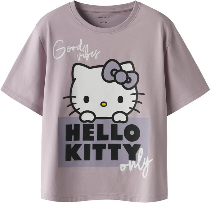 NAME IT - NKFDYKAJA HELLOK SS NREG TOP NOOS SKY - Meisjes - T-shirts