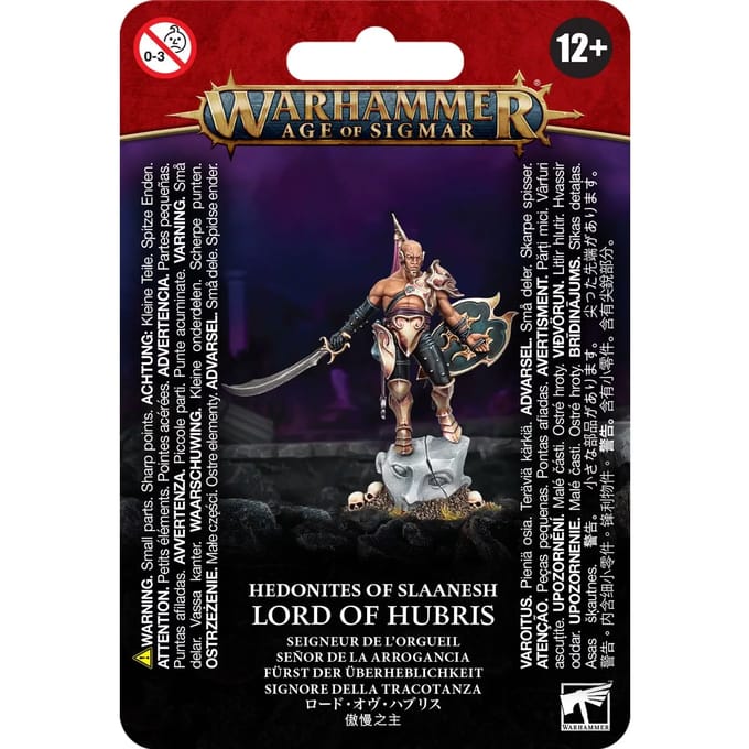 Beeldje Games Workshop Warhammer AoS - Hedonites of Slaanesh Seigneur de L'Orgueil