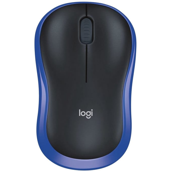 Logitech M185 - Draadloze Muis - Blauw