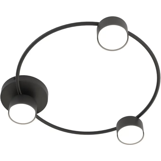 Plafondlamp met 3 lampen Emibig Lighting Lucio