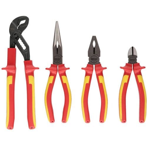 Set geïsoleerde tangen KS TOOLS Ergotorque - 4 stuks - 117.1100