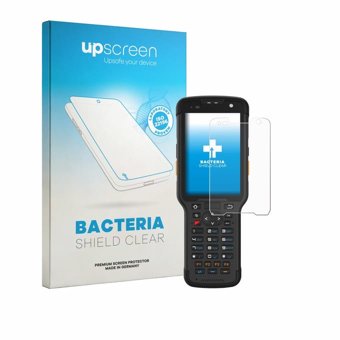 upscreen - Screenprotector voor Newland Speedata SD35 Leo - Folie Beschermfolie transparant antibacterieel